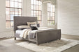 Krystanza Upholstered Bed - Bargain Furniture (Detroit, MI)