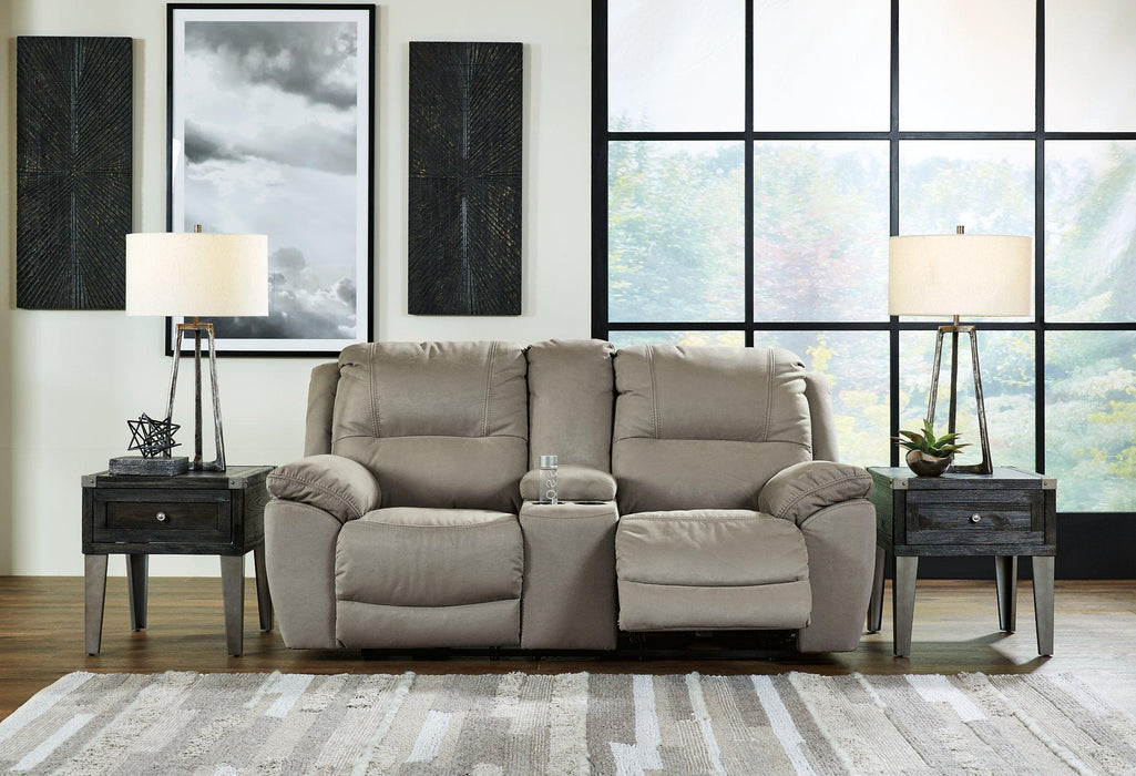 Next-Gen Gaucho Power Reclining Loveseat with Console - Bargain Furniture (Detroit, MI)
