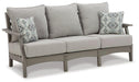 Visola Outdoor Sofa Conversation Set - Bargain Furniture (Detroit, MI)