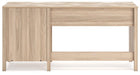 Battelle 60" Home Office Desk with Return - Bargain Furniture (Detroit, MI)