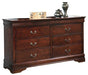 Alisdair Dresser and Mirror - Bargain Furniture (Detroit, MI)
