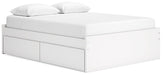 Onita Bed with 2 Side Storage - Bargain Furniture (Detroit, MI)