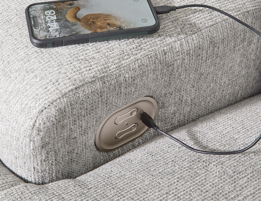 Acklen Place Power Reclining Sectional - Bargain Furniture (Detroit, MI)