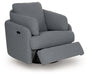 Alainmont Next-Gen Nuvella Swivel Power Recliner - Bargain Furniture (Detroit, MI)