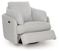 Alainmont Next-Gen Nuvella Swivel Power Recliner - Bargain Furniture (Detroit, MI)