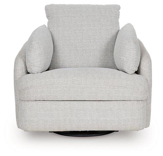 Alainmont Next-Gen Nuvella Swivel Power Recliner - Bargain Furniture (Detroit, MI)