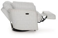 Alainmont Next-Gen Nuvella Swivel Power Recliner - Bargain Furniture (Detroit, MI)