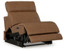 Magic Man Power Reclining Sectional with Console - Bargain Furniture (Detroit, MI)