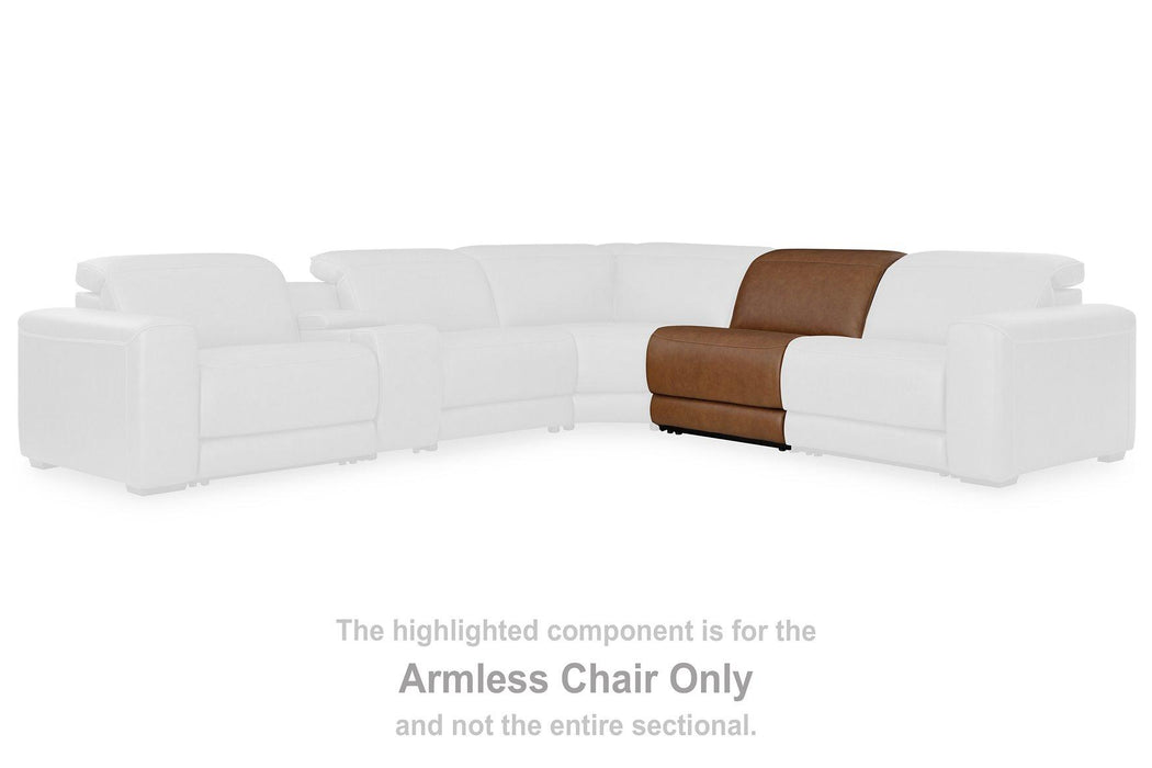 Magic Man Power Reclining Sectional Sofa - Bargain Furniture (Detroit, MI)