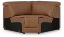 Magic Man Power Reclining Sectional with Console - Bargain Furniture (Detroit, MI)
