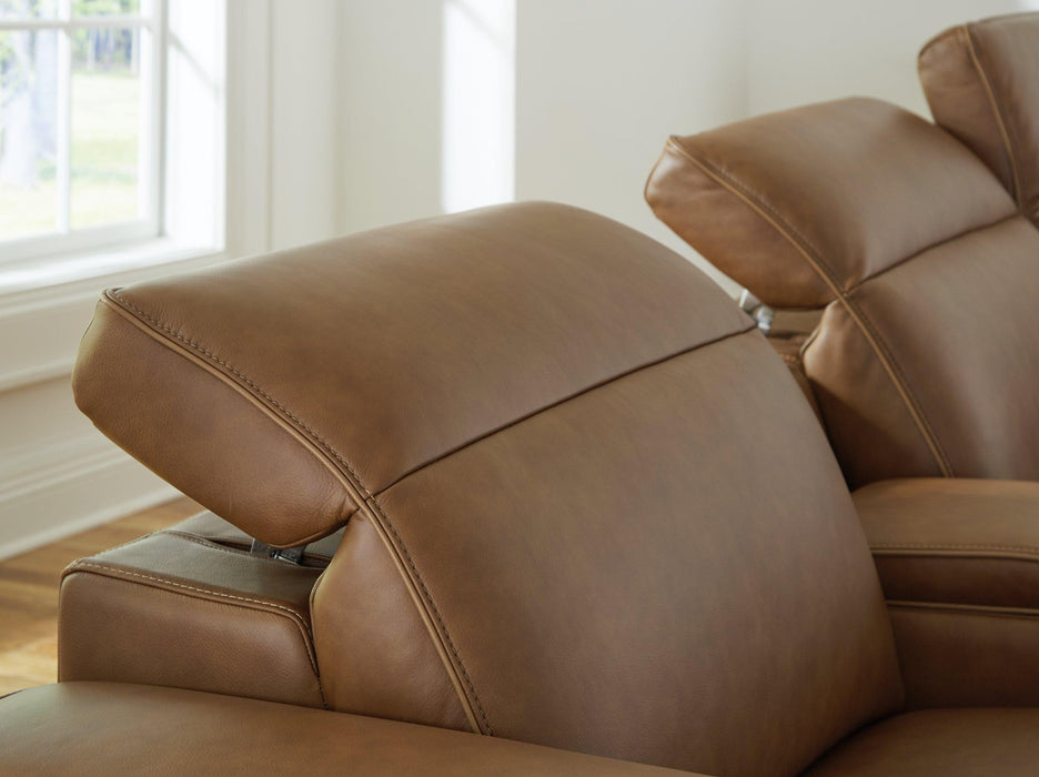Magic Man Power Reclining Sectional Sofa - Bargain Furniture (Detroit, MI)