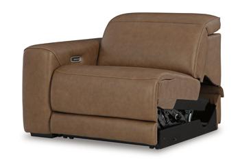 Magic Man Power Reclining Sectional Loveseat - Bargain Furniture (Detroit, MI)