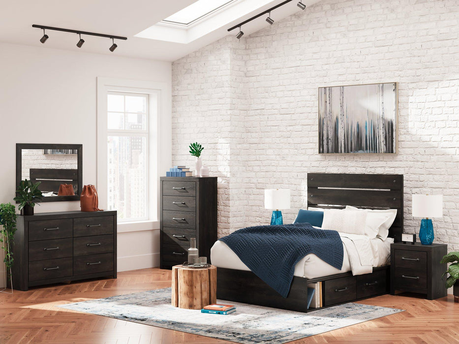 Hollivern Dresser and Mirror - Bargain Furniture (Detroit, MI)