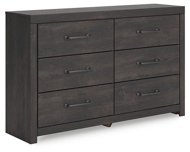 Hollivern Dresser and Mirror - Bargain Furniture (Detroit, MI)