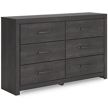 Hollivern Dresser and Mirror - Bargain Furniture (Detroit, MI)