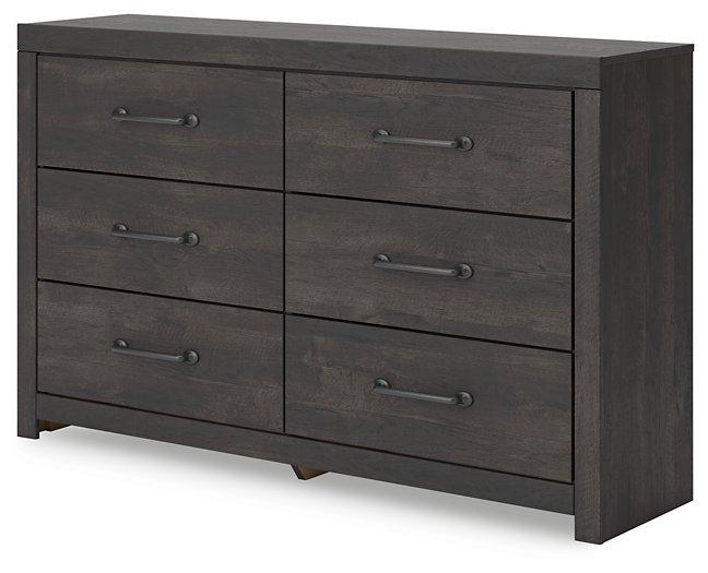 Hollivern Dresser and Mirror - Bargain Furniture (Detroit, MI)