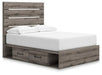 Graystorm Bed with Storage - Bargain Furniture (Detroit, MI)
