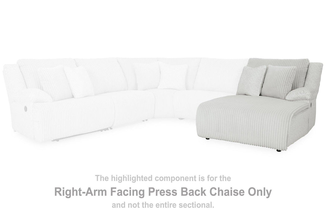 Top Tier Sectional Sofa Chaise - Bargain Furniture (Detroit, MI)