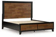 Kraeburn Panel Storage Bed - Bargain Furniture (Detroit, MI)