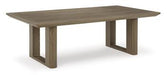 Serene Bay Outdoor Coffee Table - Bargain Furniture (Detroit, MI)