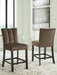 Jeshina Counter Height Barstool - Bargain Furniture (Detroit, MI)