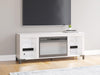 Brollevi 60" TV Stand with Electric Fireplace - Bargain Furniture (Detroit, MI)