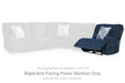 Acklen Place Power Reclining Sectional with Chaise - Bargain Furniture (Detroit, MI)