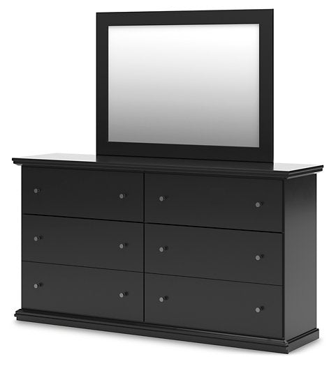 Maribel Dresser and Mirror - Bargain Furniture (Detroit, MI)