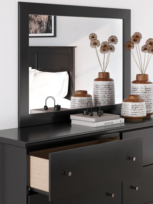 Maribel Dresser and Mirror - Bargain Furniture (Detroit, MI)