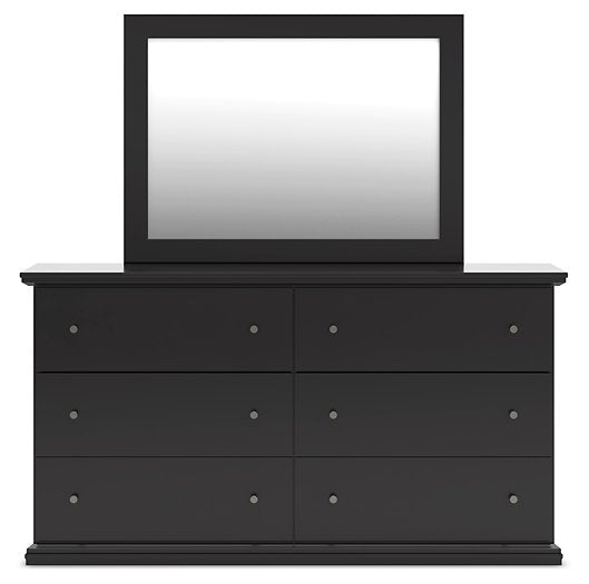 Maribel Dresser and Mirror - Bargain Furniture (Detroit, MI)