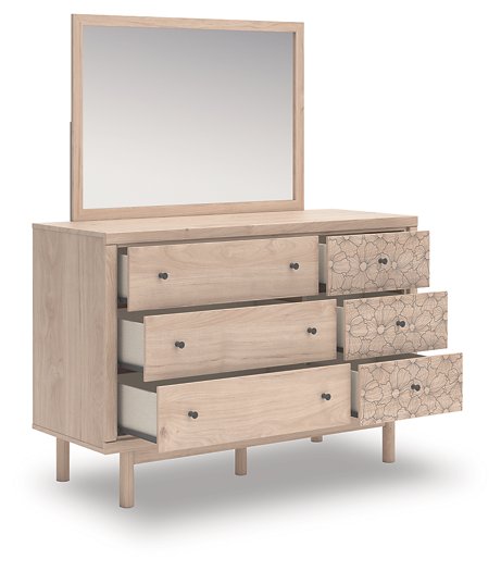 Arloster Dresser and Mirror - Bargain Furniture (Detroit, MI)