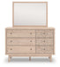 Arloster Dresser and Mirror - Bargain Furniture (Detroit, MI)