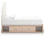 Arloster Upholstered Bed - Bargain Furniture (Detroit, MI)