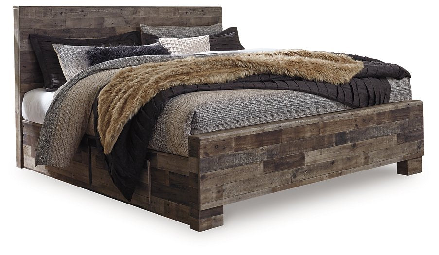 Derekson Bed with 2 Side Storage - Bargain Furniture (Detroit, MI)