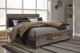 Derekson Bed with 2 Side Storage - Bargain Furniture (Detroit, MI)