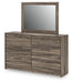 Elbrim Dresser and Mirror - Bargain Furniture (Detroit, MI)