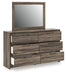 Elbrim Dresser and Mirror - Bargain Furniture (Detroit, MI)