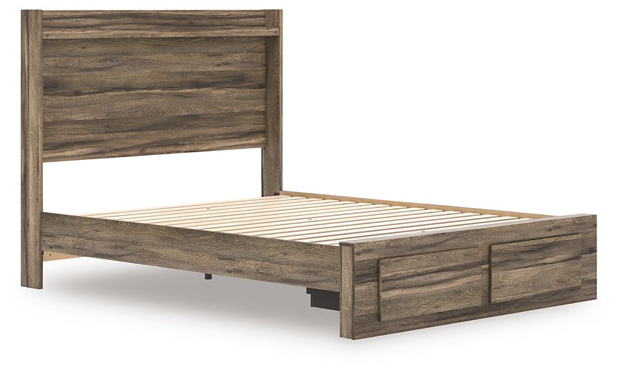 Elbrim Panel Storage Bed - Bargain Furniture (Detroit, MI)