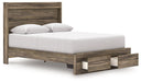 Elbrim Panel Storage Bed - Bargain Furniture (Detroit, MI)