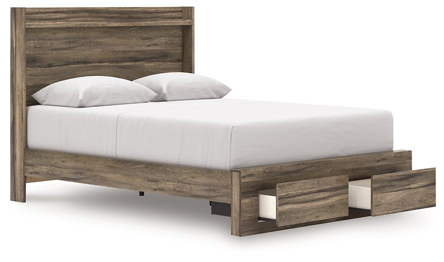 Elbrim Panel Storage Bed - Bargain Furniture (Detroit, MI)
