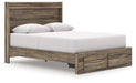 Elbrim Panel Storage Bed - Bargain Furniture (Detroit, MI)