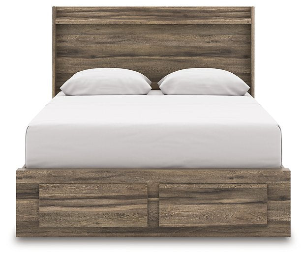 Elbrim Panel Storage Bed - Bargain Furniture (Detroit, MI)