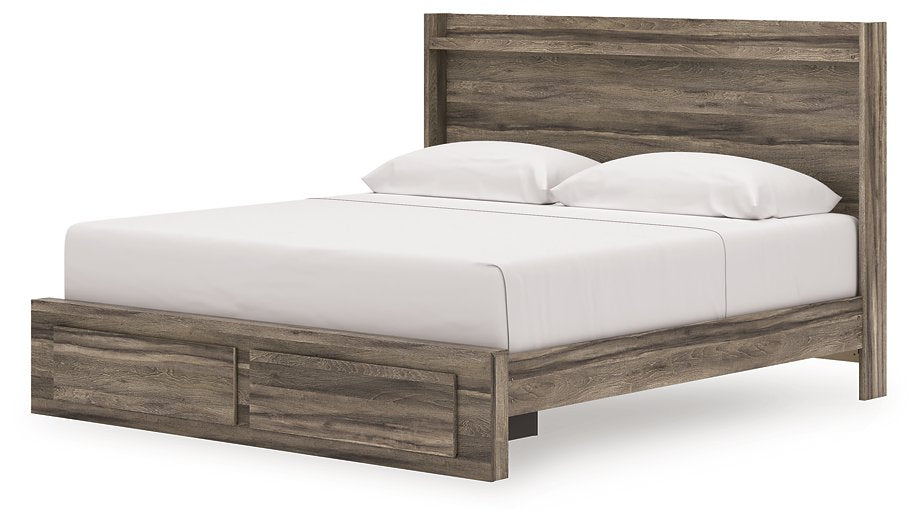 Elbrim Panel Storage Bed - Bargain Furniture (Detroit, MI)