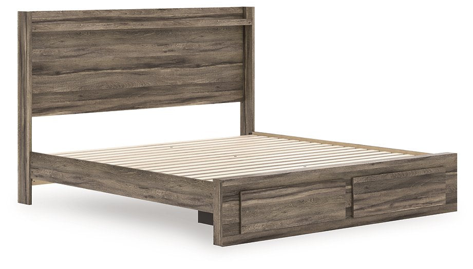 Elbrim Panel Storage Bed - Bargain Furniture (Detroit, MI)