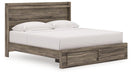 Elbrim Panel Storage Bed - Bargain Furniture (Detroit, MI)