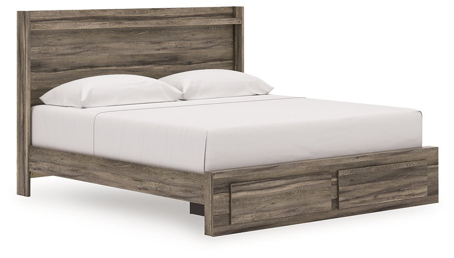 Elbrim Panel Storage Bed - Bargain Furniture (Detroit, MI)