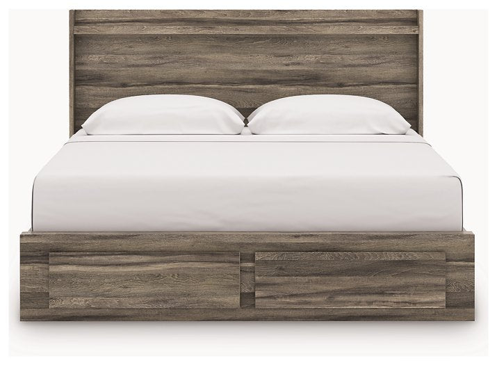 Elbrim Panel Storage Bed - Bargain Furniture (Detroit, MI)