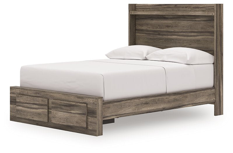 Elbrim Panel Storage Bed - Bargain Furniture (Detroit, MI)