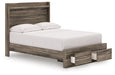 Elbrim Panel Storage Bed - Bargain Furniture (Detroit, MI)