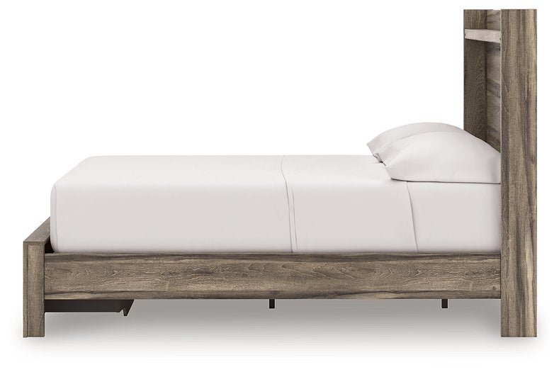 Elbrim Panel Storage Bed - Bargain Furniture (Detroit, MI)